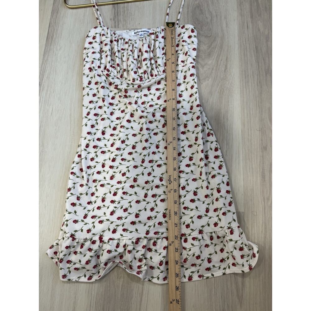 Reformation Nyala Knit Floral Dress in Madison Womens Size Medium - Picture 8 of 8